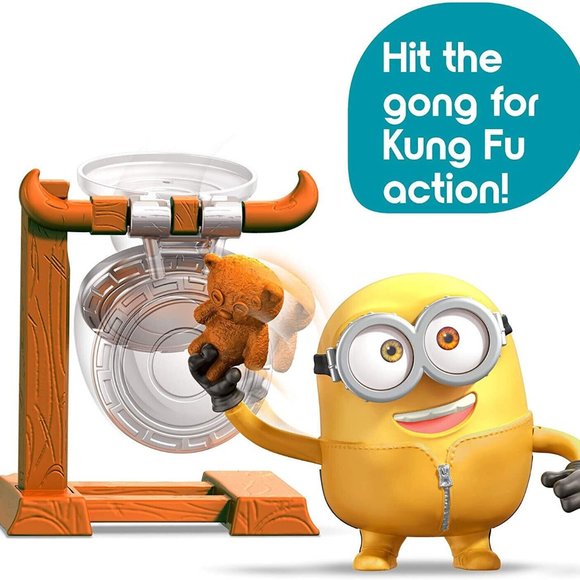 Minions The Rise Of Gru Movie 2019 Action Striking Bob  Mattel NIB - Picture 2 of 4